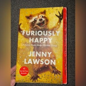Barnes & Noble furiously happy Book Jenny Lawson #1 New York Times bestseller